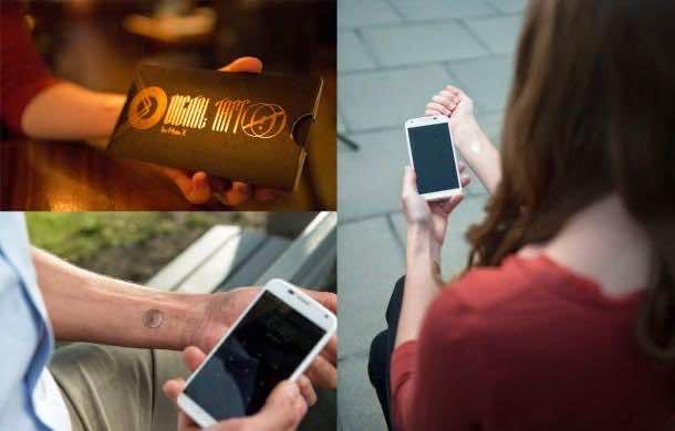 Motorola’s Digital Tattoo will let You Unlock your Smartphone