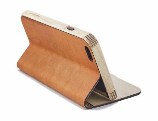 5. Grovemade Maple and Leather Case ($129)