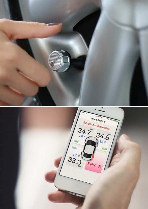 Bluetooth Tire Pressure Monitoring System by Fobo2