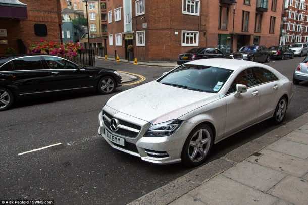 Crystal Covered Mercedes CLS 3502