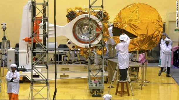 Indian Satellite reaches mars