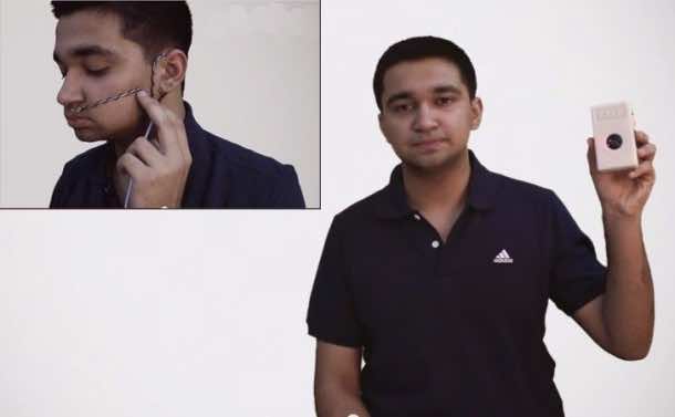Indian Teenager Builds a Breath-to-Voice Device – TALK – Costs only $802