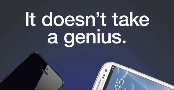 Samsung Mocks Apple via the Advert Series ‘It Doesn’t Take a Genius’