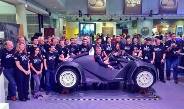 Strati by Local Motors – The First 3D Printed Car4