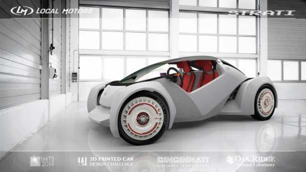 Strati by Local Motors – The First 3D Printed Car6