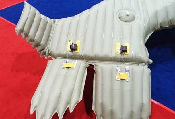 Chinese Engineer Present Lifes Work On Indestructable Inflatable Plane