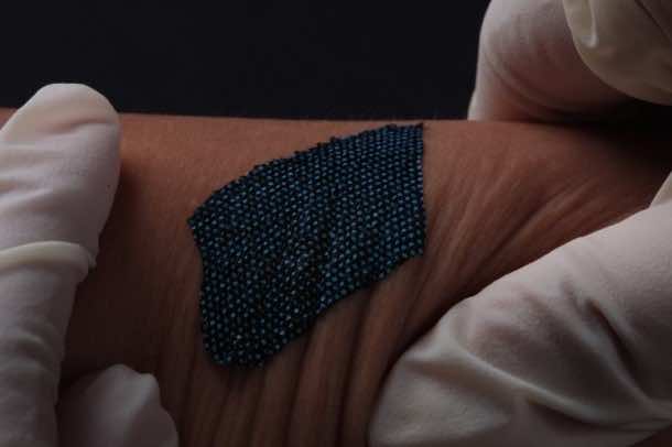 This Patch like Device will Monitor Your Heart and Skin
