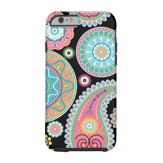 7. Boho Girl Paisley Multicolor Phone Case iPhone 6 Case