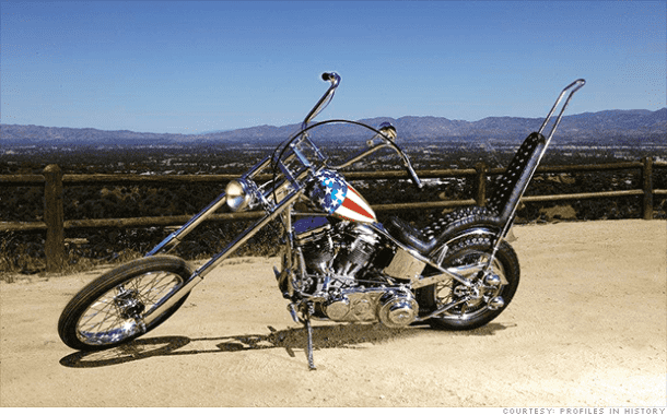 Captain America Chopper from Easy Rider is the Most Expensive Bike5