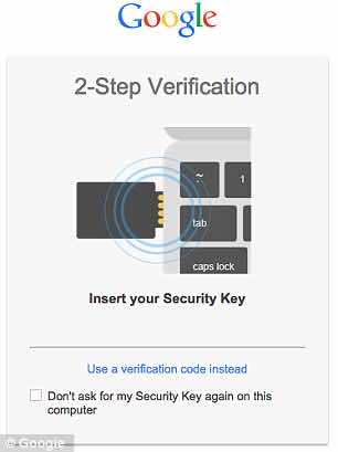 Google Security Key – Stepping up Security3