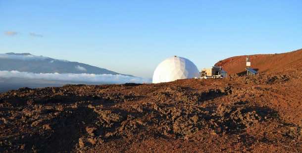 Home for Astronauts in Mars – Practice in Hawaii
