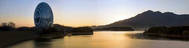 Yanqi Lake Kempinski Hotel – Rising Sun Over Lake6