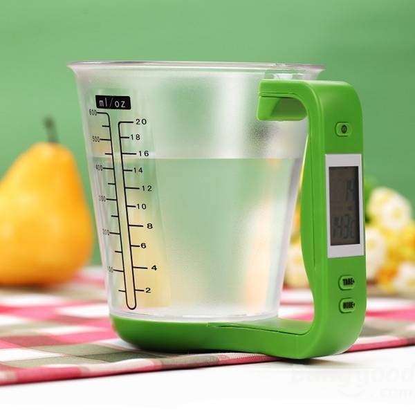 6. A digital measuring cup