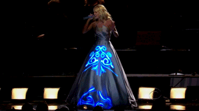 Amazing Technology GIFs- A LED Dress