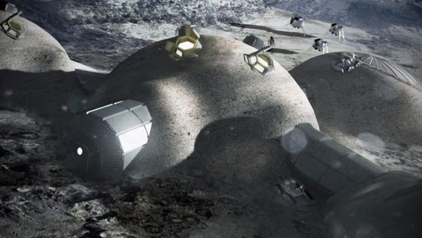 European Space Agency Reveals Home on Moon