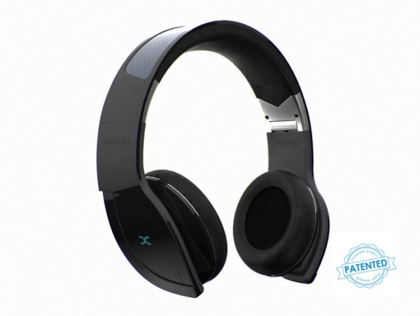 Helios Bluetooth Solar-powered Headphones by Exod
