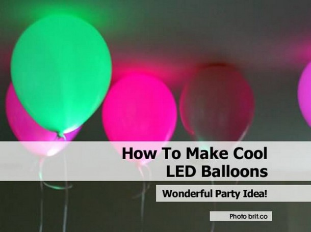 LED Balloons to Light up Your Party4