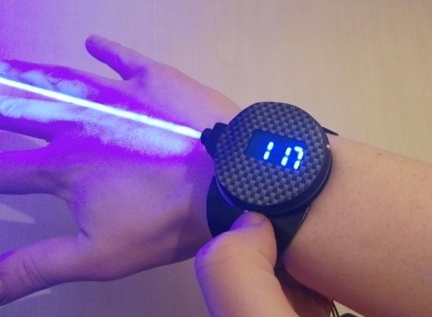 Patrick Priebe Bond-inspired Laser Watch