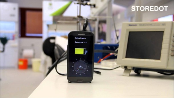 StoreDot Creates Battery – Charges in 30 Seconds