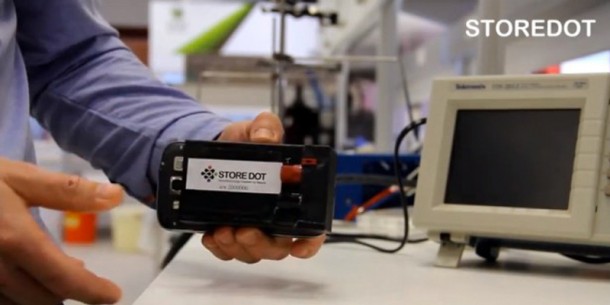 StoreDot Creates Battery – Charges in 30 Seconds3
