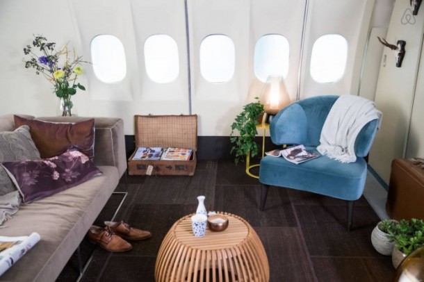 The Grounded Airplane Apartment - KLM Airplane Project for Airbnb4