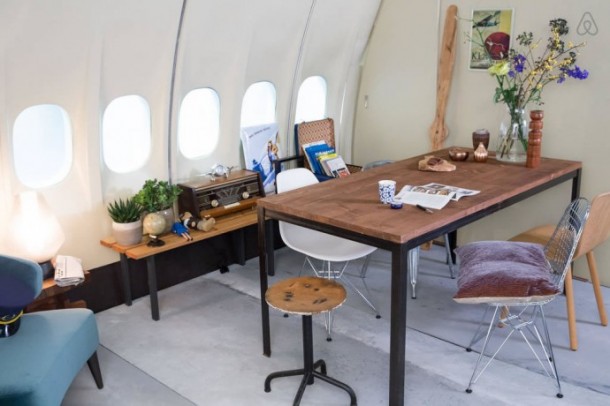 The Grounded Airplane Apartment - KLM Airplane Project for Airbnb6