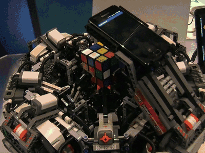 The Rubiks Cube Solving Computer