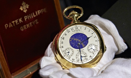 Gold watch Geneva auction