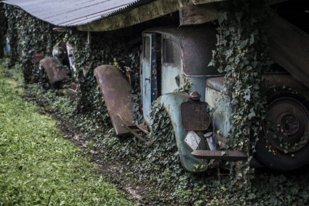 60 Rare Cars Found after 50 Years in a Barn in France 19