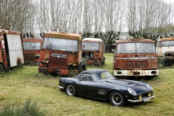 60 Rare Cars Found after 50 Years in a Barn in France 21