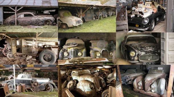 60 Rare Cars Found after 50 Years in a Barn in France 31