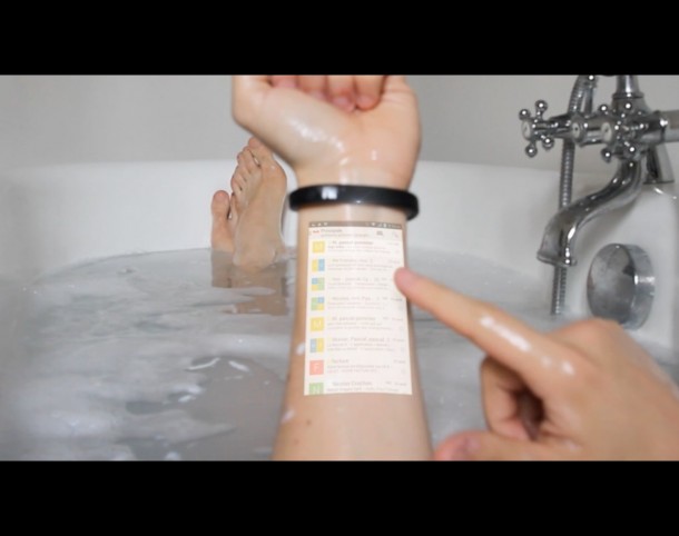 Cicret Wristband – Touchscreen on Forearm 3