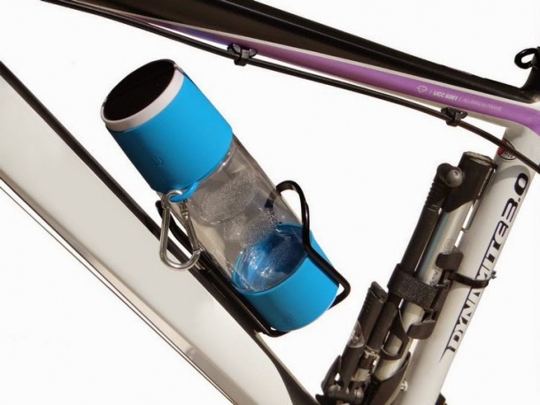 Music on The Go – Water Bottle with a Bluetooth Speaker 2