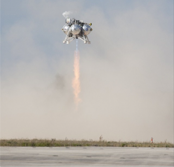 NASA Morpheus lander Successfully Completes Final Test Flight 3