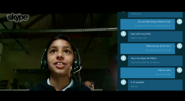 Real Time Language Translation on Skype 4
