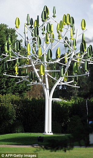 Wind Tree - Electricity on tree