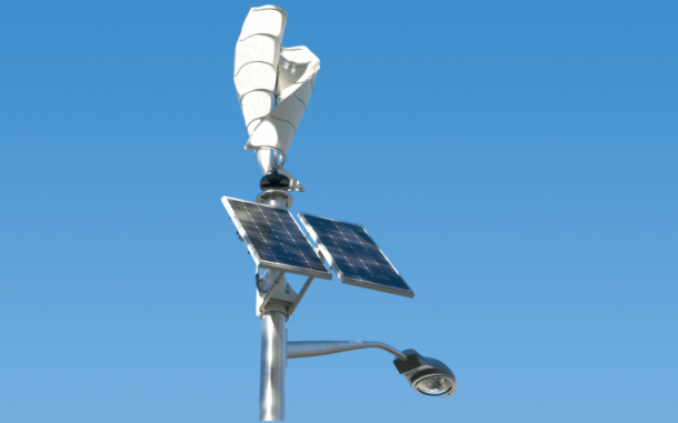 Streetlight that Runs on Wind and Solar Energy6