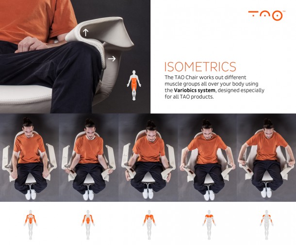 TAO Chair – Exercise while You Watch TV 2