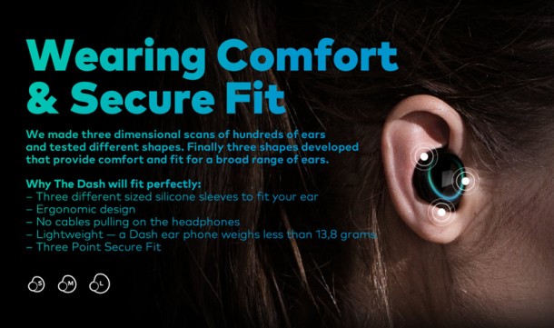 The Dash – Wireless Earphones and Fitness Tracker3