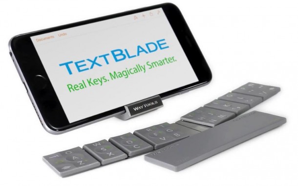 The TextBlade – Eight Key QWERTY Keyboard 4