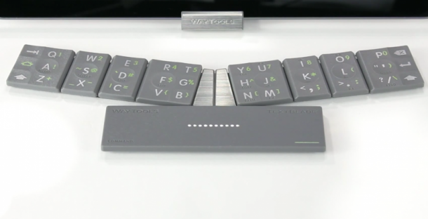 The TextBlade – Eight Key QWERTY Keyboard 5