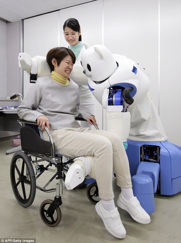 Robear – The Cute Robot That Can Lift Patients