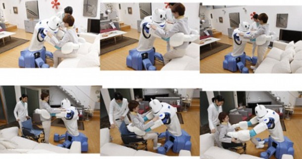 Robear – The Cute Robot That Can Lift Patients3