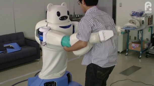 Robear – The Cute Robot That Can Lift Patients7