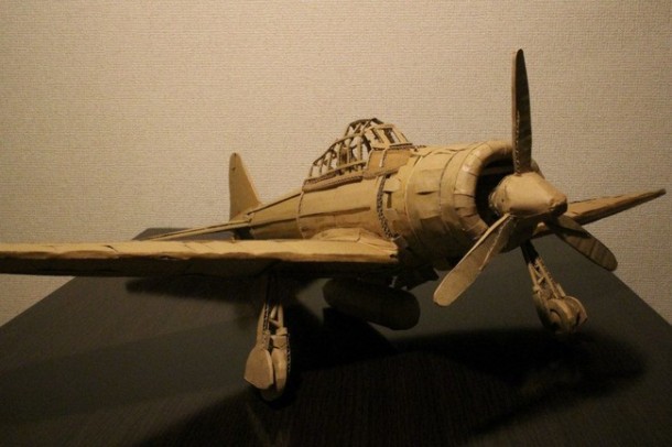 These Models are Created from Cardboard