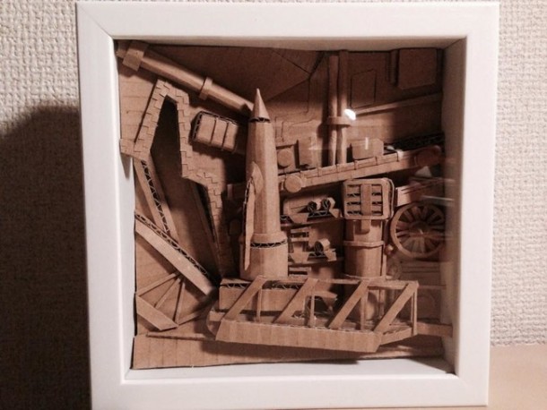 These Models are Created from Cardboard10