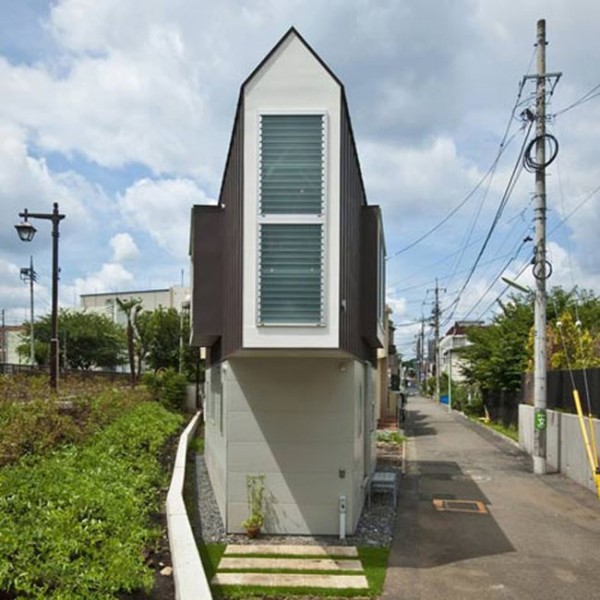 Tiny Triangle House has Surprises Inside it