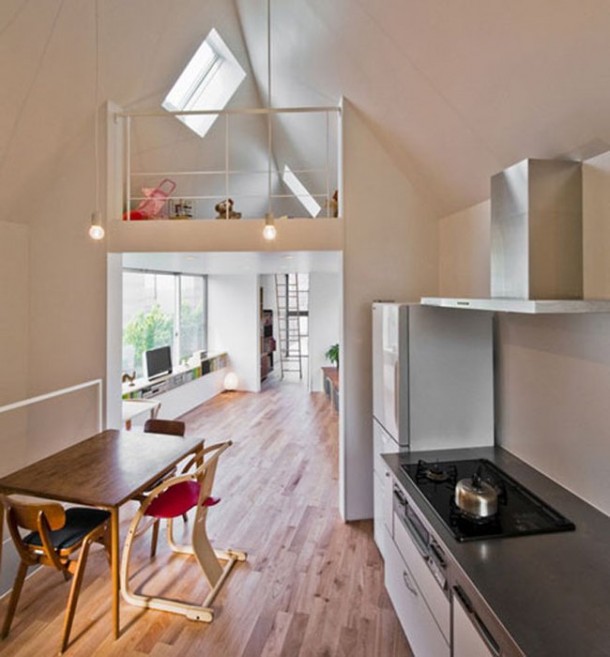 Tiny Triangle House has Surprises Inside it5