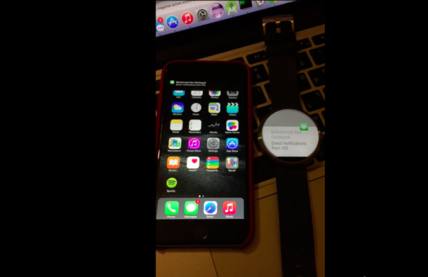 Use Android Smartwatch with iPhone3