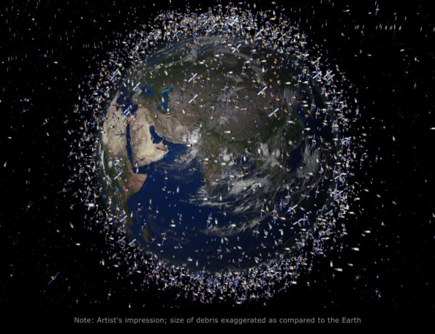 US Satellite Exploded – ESA Assessment